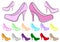 Clipart female of a shoe