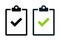 Clipboard checklist icon