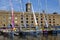 Clippers Moored at St Katherine Dock in London