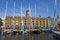 Clippers Moored at St Katherine Dock in London