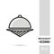 Cloche Restaurant Icon Collection