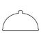 Cloche serving dish Restaurant cover dome plate covers to keep food warm Convex lid Exquisite presentation gourmet meal Catering