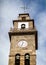 Clock and bell tower of the Iglesia Nuestra Senora de los Remedios Church - In Buenavista Del Norte, Teneri