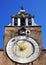 Clock on the church of San Giacomo di Rialto in Venice, Italy