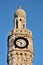 Clock face of Clock Tower with dome Jaffna Sri Lanka