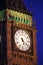 Clock face on Elizabeth Tower (Big Ben), London