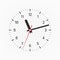 Clock face mockup.