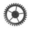 Clock gear wheel