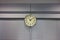 Clock hanging on the wall