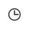 Clock icon. Vector icon. Watch symbol. Time sign