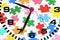 Clock and Jigsaw Puzzle