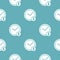 Clock money pattern seamless blue