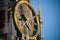 Clock on the Spasskaya tower in Moskow