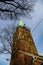 Clock on St. James`s Cathedral, Riga, Latvia