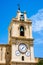 The clock on St. Johns Co Cathedral in Valletta, Malta