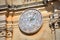 Clock of the St. Peter & Paul Cathedral in the city of Mdina, in Malta