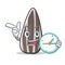 With clock sunflower seed character cartoon