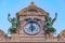 The clock on top of Monaco Grand Casino in Monte Carlo on Place