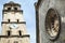 Clock tower and belfry of the european cathedral