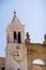 Clock Tower and Bell Tower of Sedile Palace in Mercantile Square of Bari Vecchia, Apulia, Italy