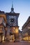 Clock tower in Bern city center