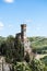 Clock Tower in Brisighella village