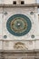 Clock tower building of medieval origins overlooking Piazza dei Signori in Padova,