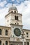 Clock tower building of medieval origins overlooking Piazza dei Signori in Padova