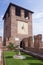Clock tower in the Castelvecchio castle