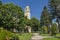 Clock Tower in center of Bitola, Republic of Macedonia