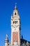 Clock Tower at the Chambre de commerce in Lille, France