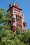 Clock Tower At Courthouse In Waxahachie, Texas