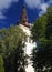 Clock Tower Of Domkyrka Cathedral In Karlstad