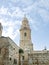 The clock tower at The Dormition Abbey, Jerusalem, Israel