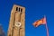 Clock tower and flag of Venice, Lion of Saint Mark