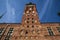 Clock tower of Gdansk town hall