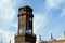 The clock tower of The great mosque of Muhammad Ali Pasha or Alabaster mosque in Citadel of Cairo, Salah El Din Castle, Cairo