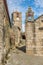 Clock tower Lucano in the streets of Monsanto village - Portugal