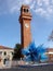 Clock tower in Murano - Campo Santo Stefano