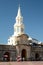 The Clock Tower and old town walls. Cartagena. Bolivar department. Colombia