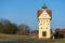 Clock Tower in one of the oldest villages in Germany - Gielsdorf Altlandsberg.