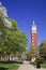 Clock Tower at Queens University in Charlotte