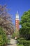 Clock Tower at Queens University in Charlotte