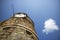 The clock tower in Riomaggiore Cinque Terre