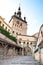 Clock Tower at Sighisoara Citadel in Sighisoara, , Transylvania