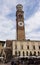 Clock tower Torre dei Lamberti in Verona