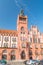 Clock tower of Town Hall in Slupsk