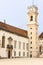 Clock tower at the University. Coimbra . Portugal