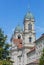 Clock towers of the Einsiedeln Abbey