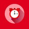 Clock vector time minute illustration alarm